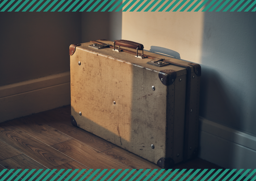 普段使わないスーツケースどこにしまう？置き場所を考える。