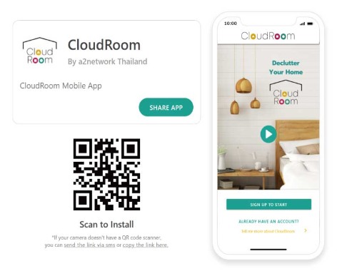 แนะนำการใช้งาน CloudRoom Mobile Web-App