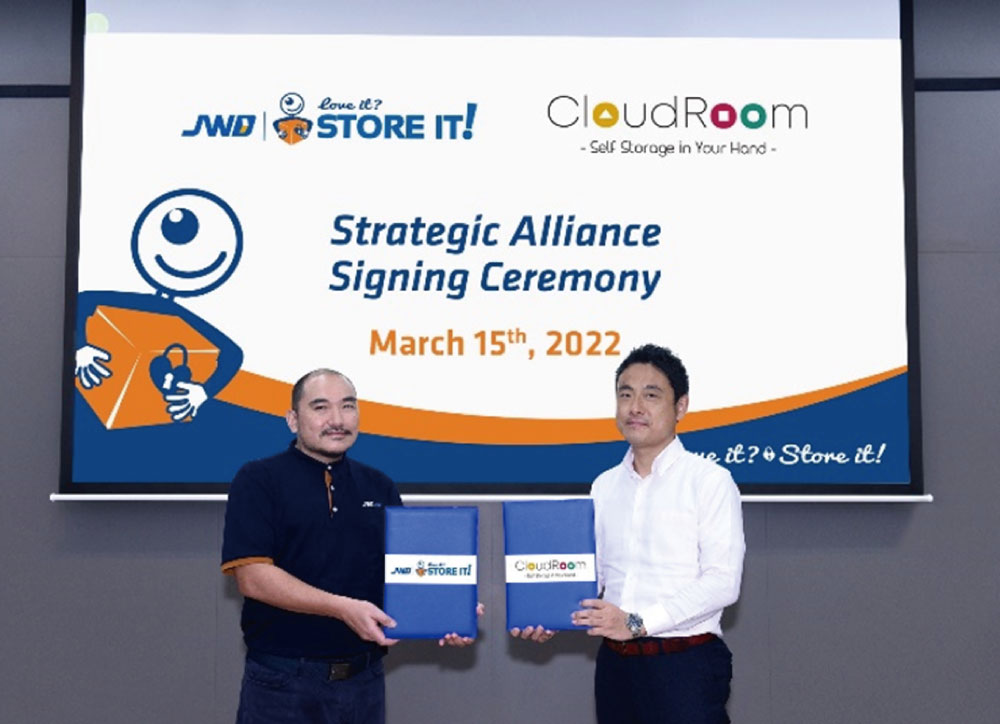 プレスリリース「CloudRoom事業でタイ物流大手JWDと業務提携」