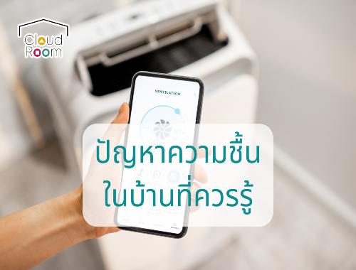 ปัญหาความชื้นในบ้านที่ควรรู้